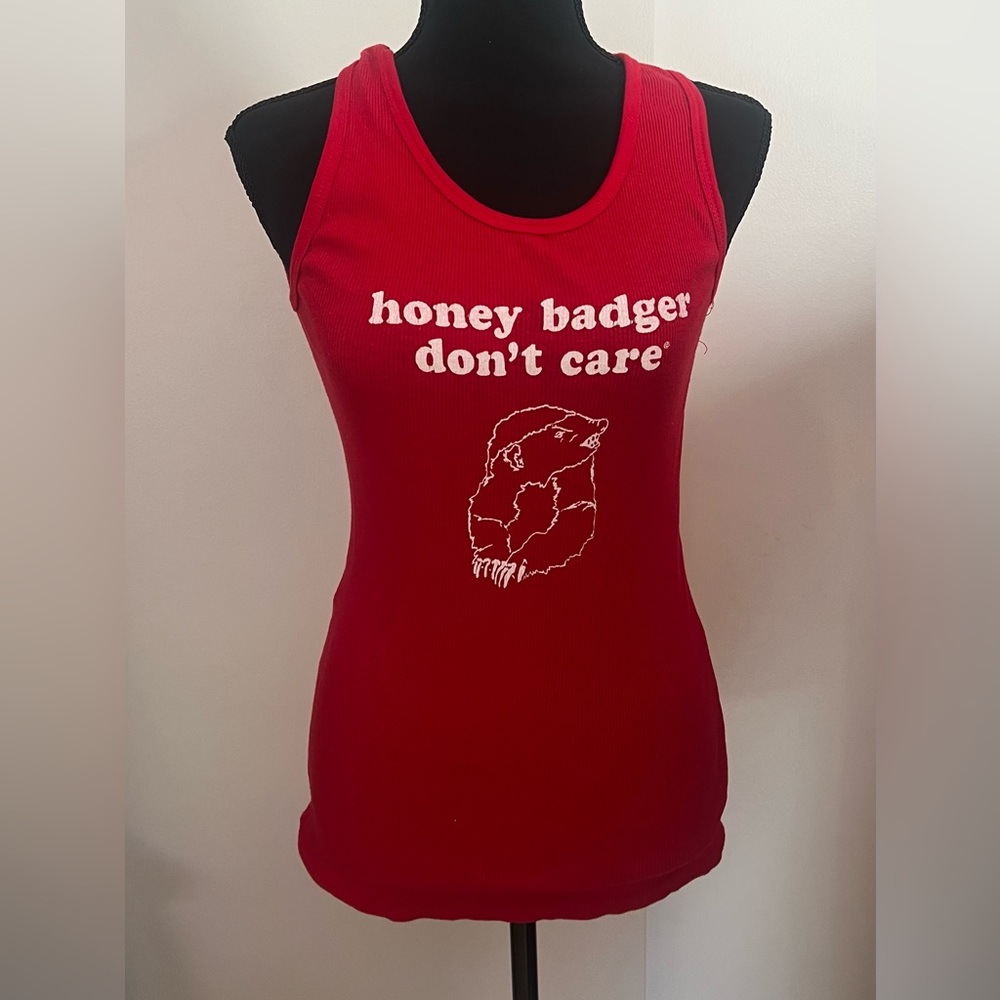 Boxercraft Red Ribbed Tank Top